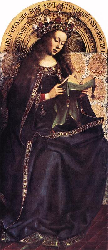 EYCK, Jan van Virgin Mary Germany oil painting art
